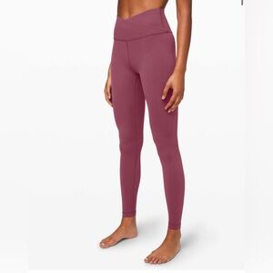 Lululemon Always On High-Rise Tight 28" Everlux Plumful size 4
